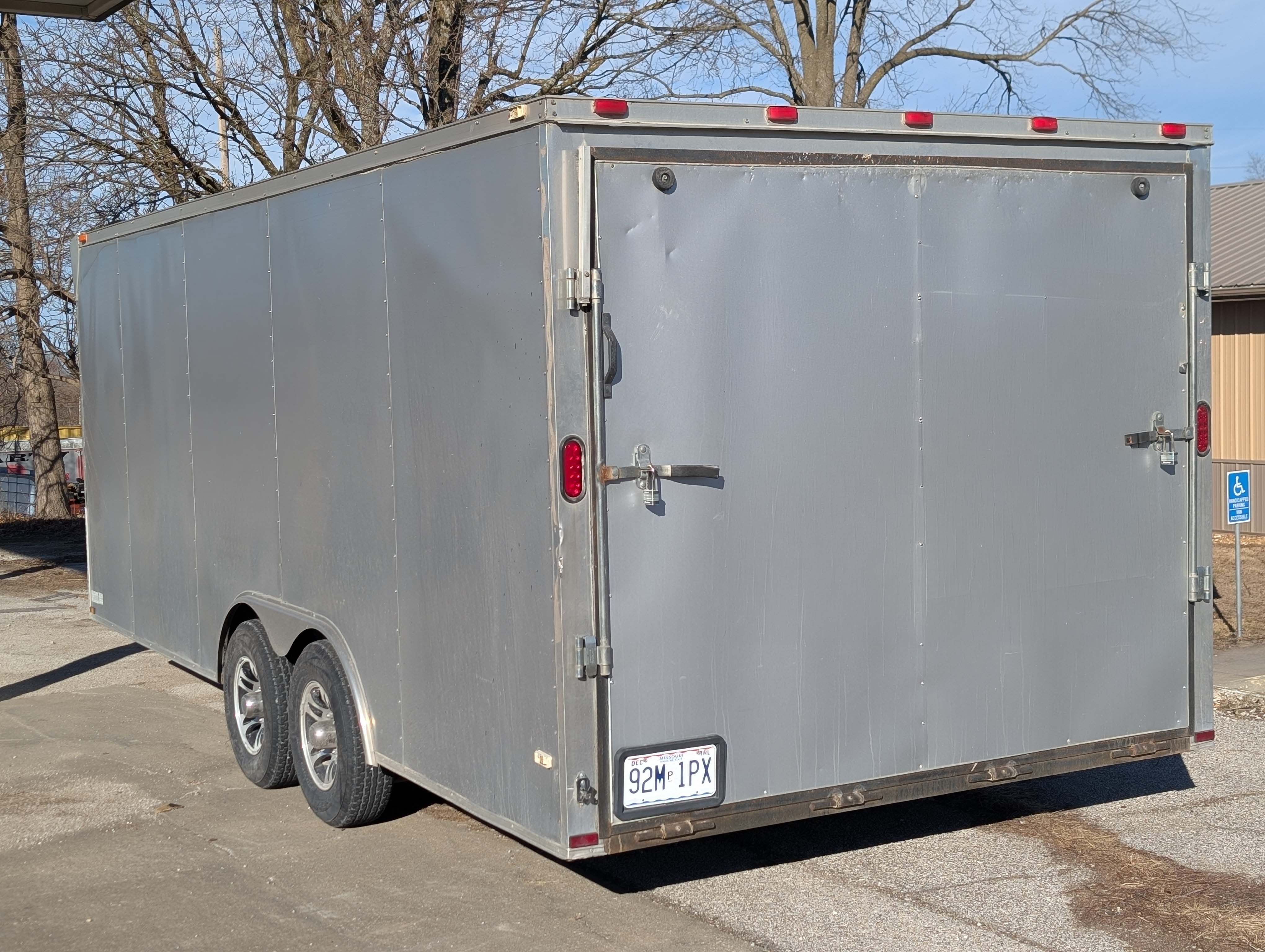 20ft Freedom 8.5x20 Enclosed Trailer - photo 1