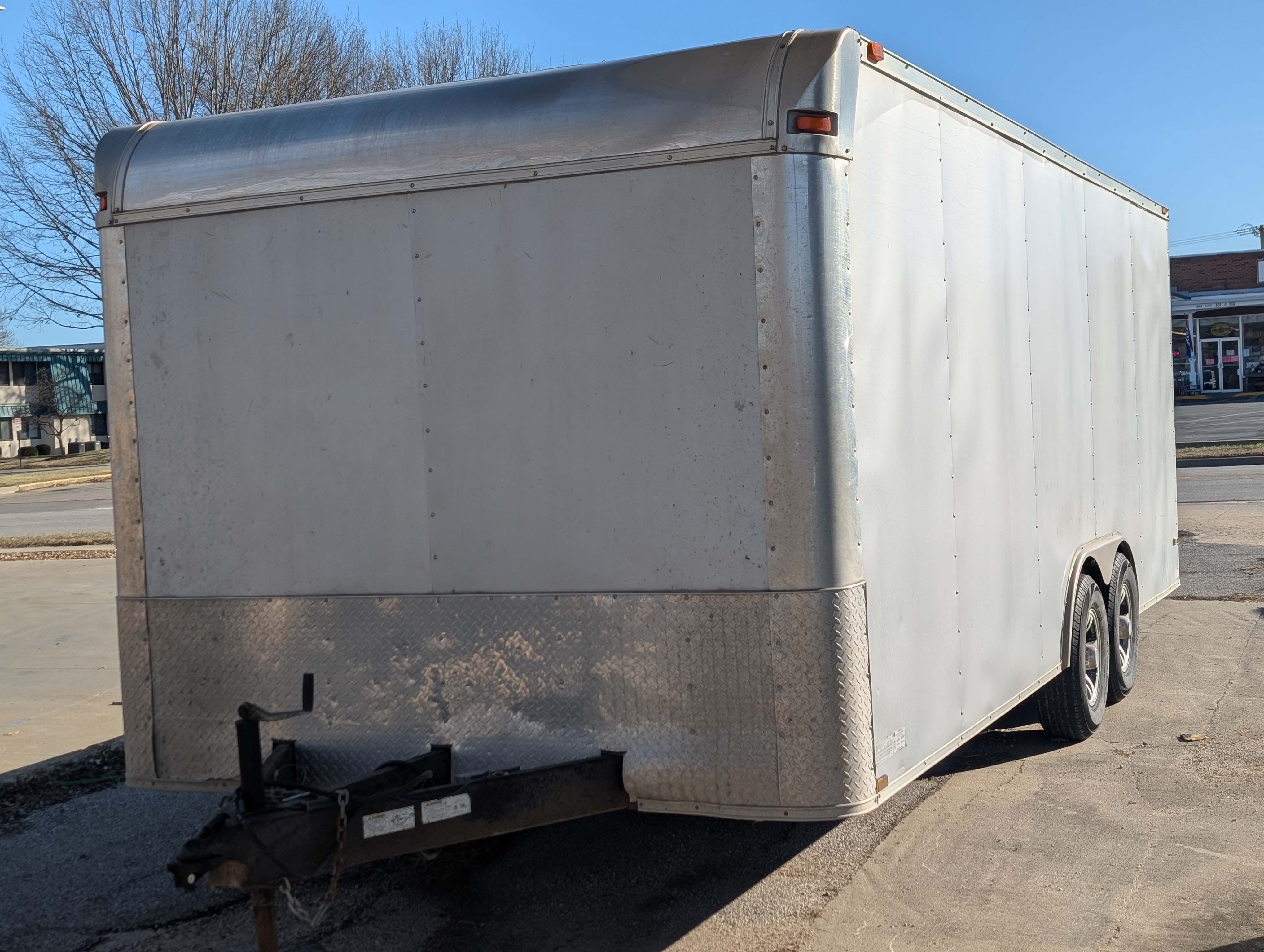 20ft Freedom 8.5x20 Enclosed Trailer thumbnail 2
